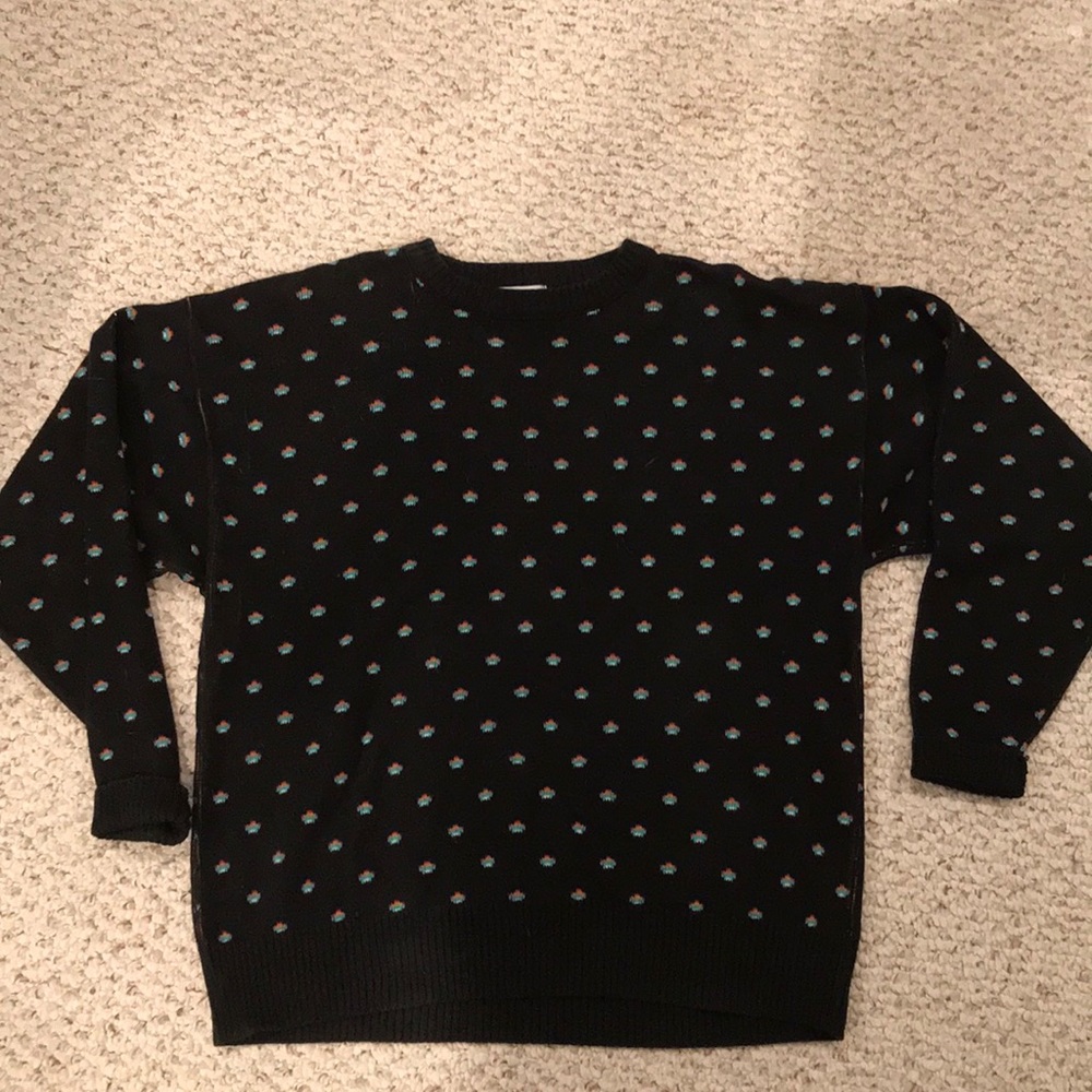 London Fog Large Knitwear Crewneck Sweater